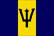Drapeau Barbade