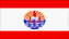 Drapeau Polynésie française